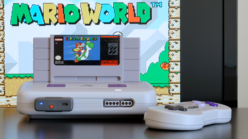 Itâs hard not to get hooked on Super Mario World all over again. Please send help.